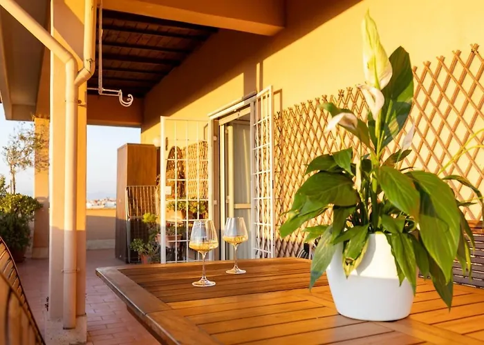 Apartment Eur-motagnola Attico 2bedr 280 Terrace View Rom